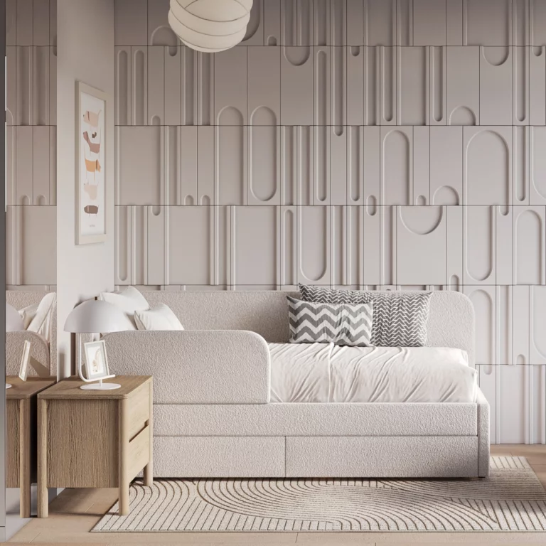 Mokko nowoczesne łóżko dziecięce - aranżacja