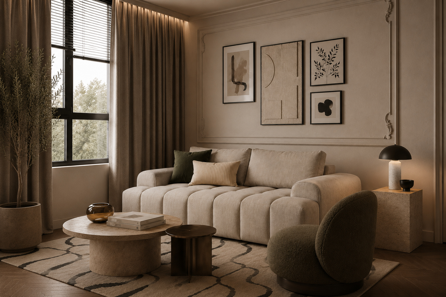 Nowoczesna Sofa z funkcją spania Boubble