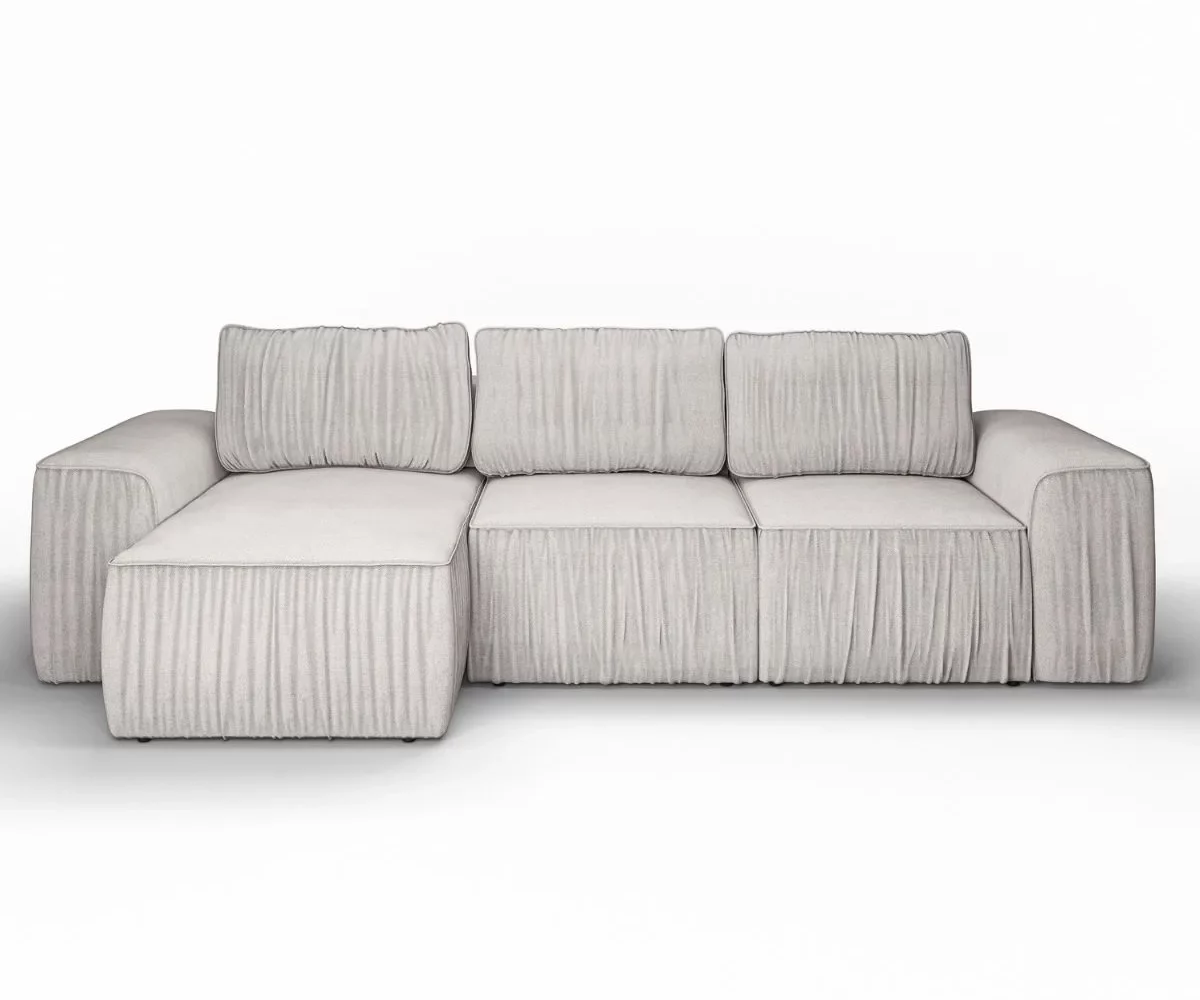 Nowoczesny narożnik Stone beżowy