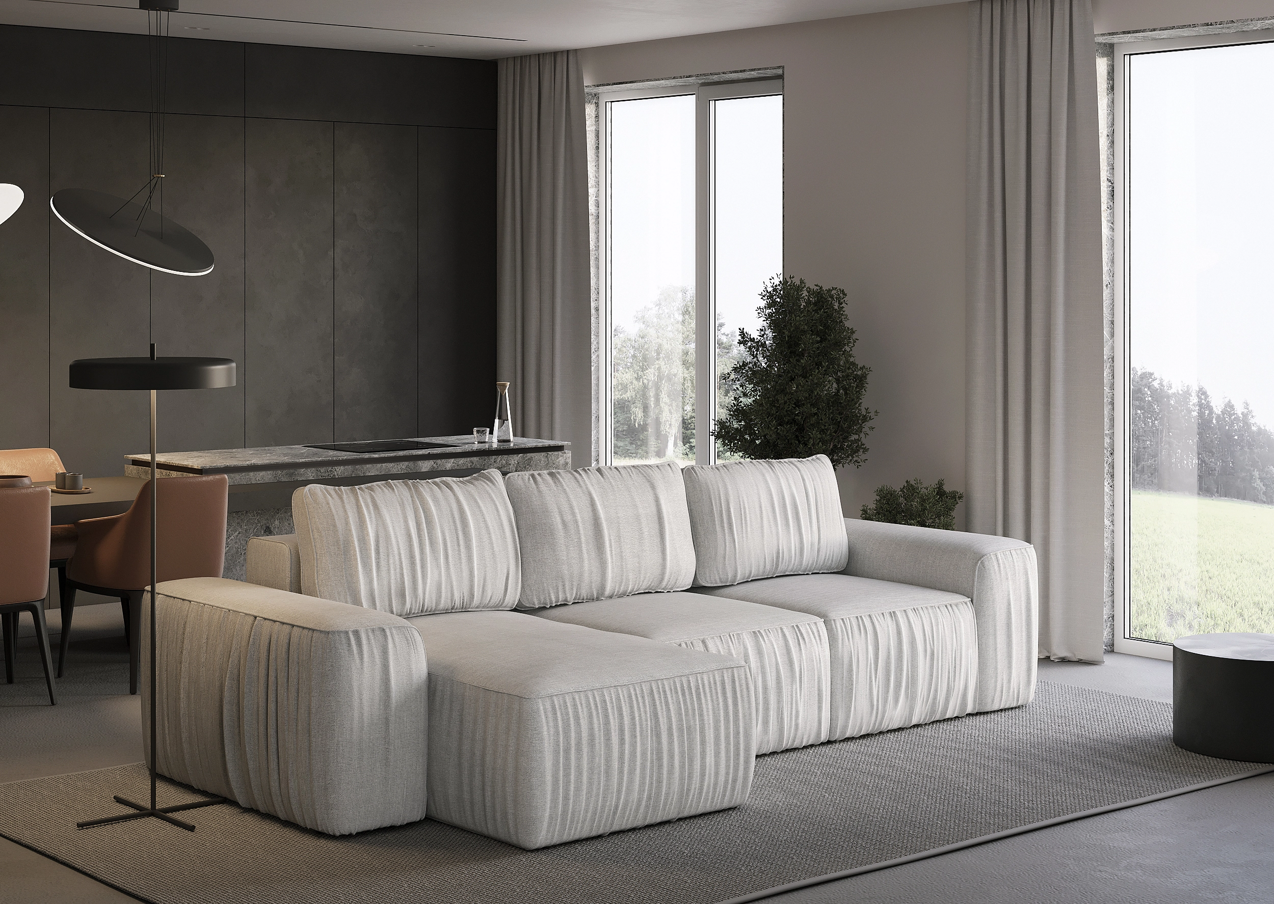 Nowoczesny narożnik Stone od producenta