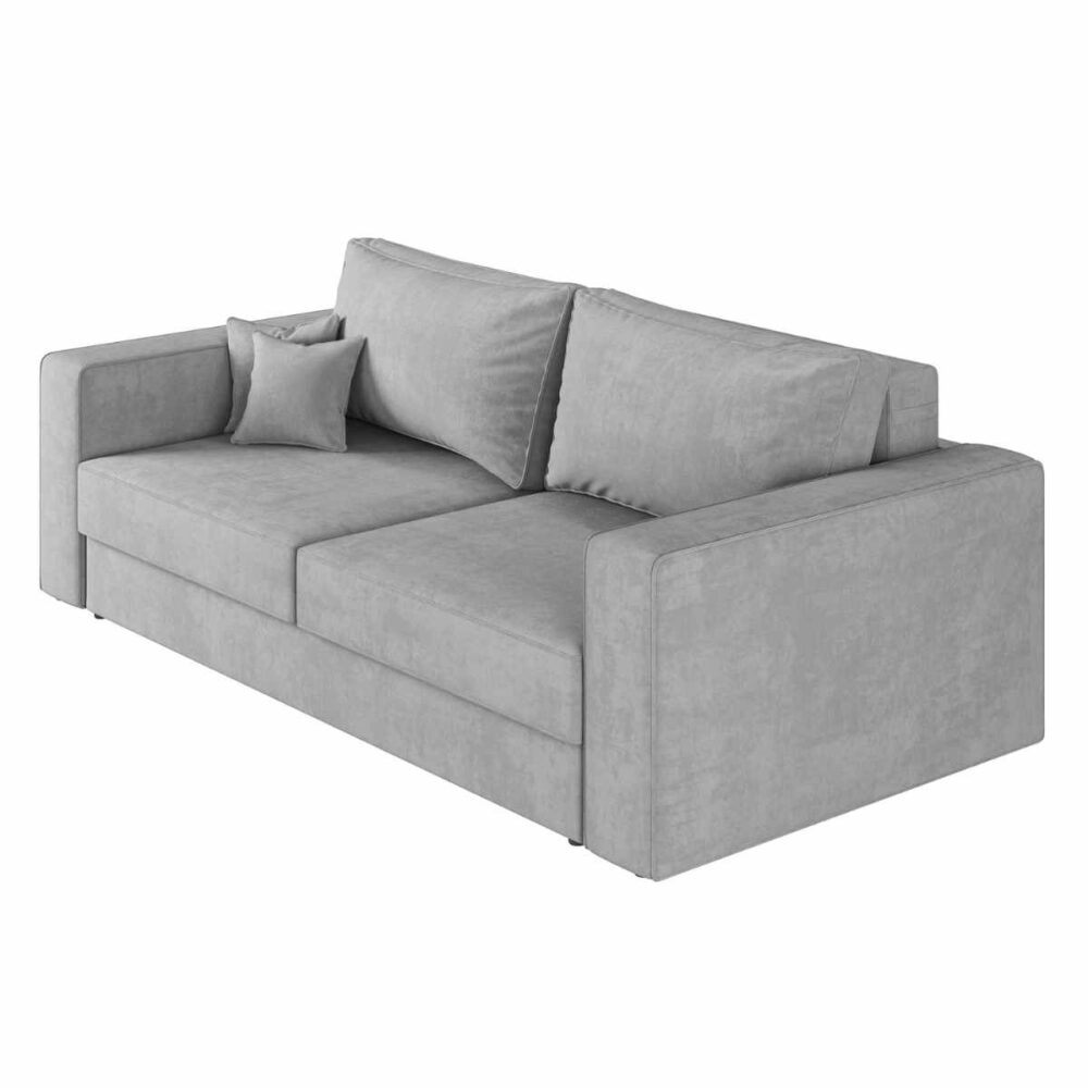 Welurowa Sofa Rozkładana Tomas