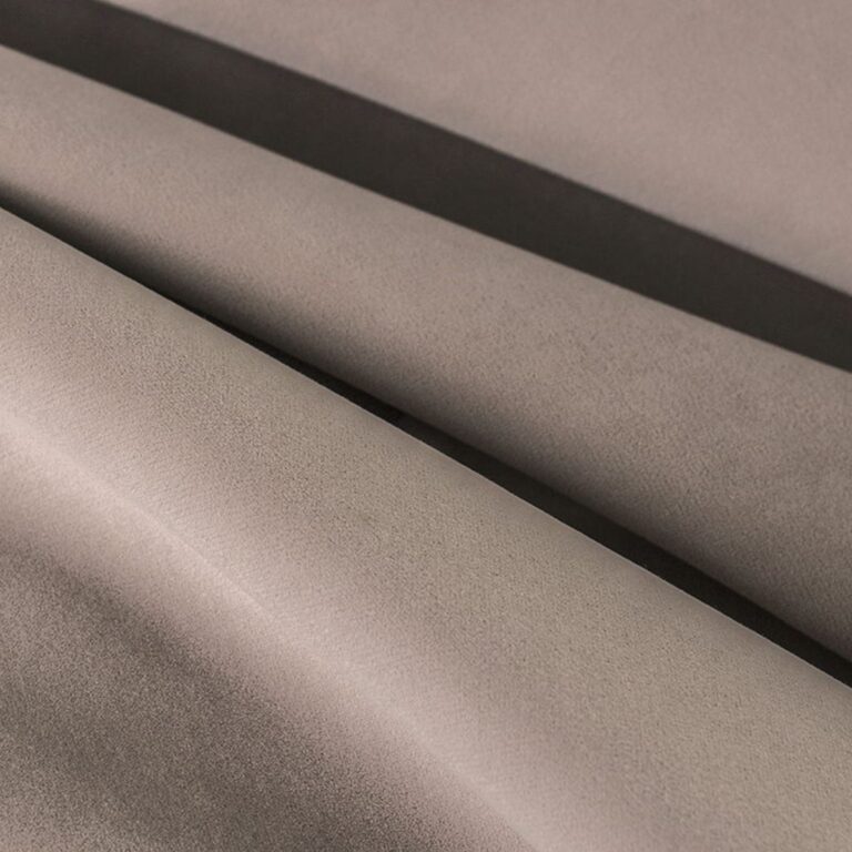 Welurowy beżowy materiał Zenit (mat)